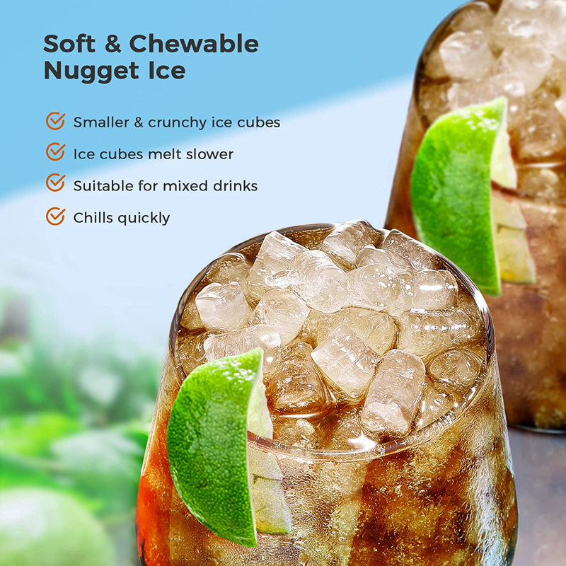 Soft crunch ice machine hot sale